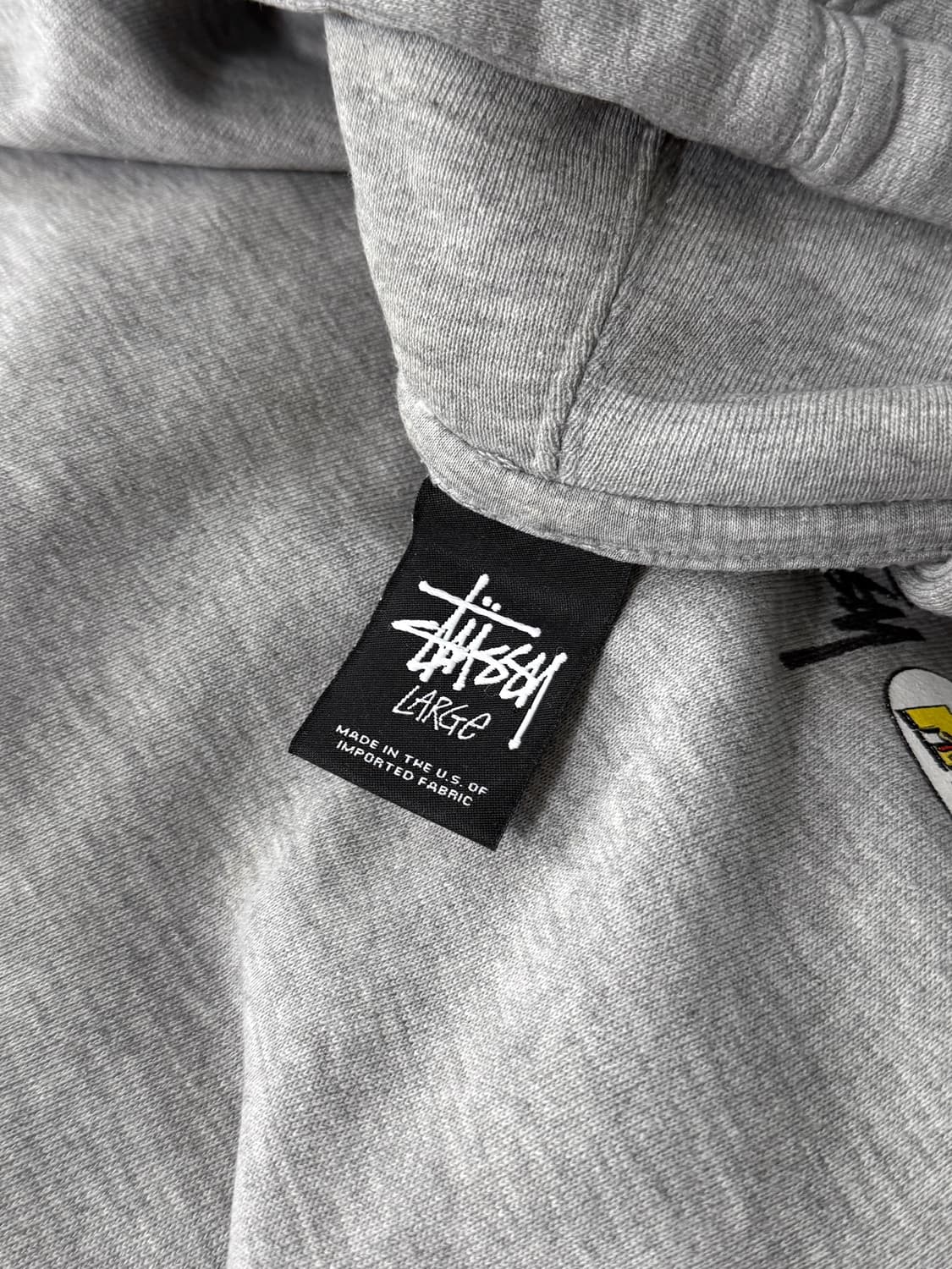 스투시 x YO! Raps 루즈핏 Eric B. & Rakim 스웻 후드 상품이미지6