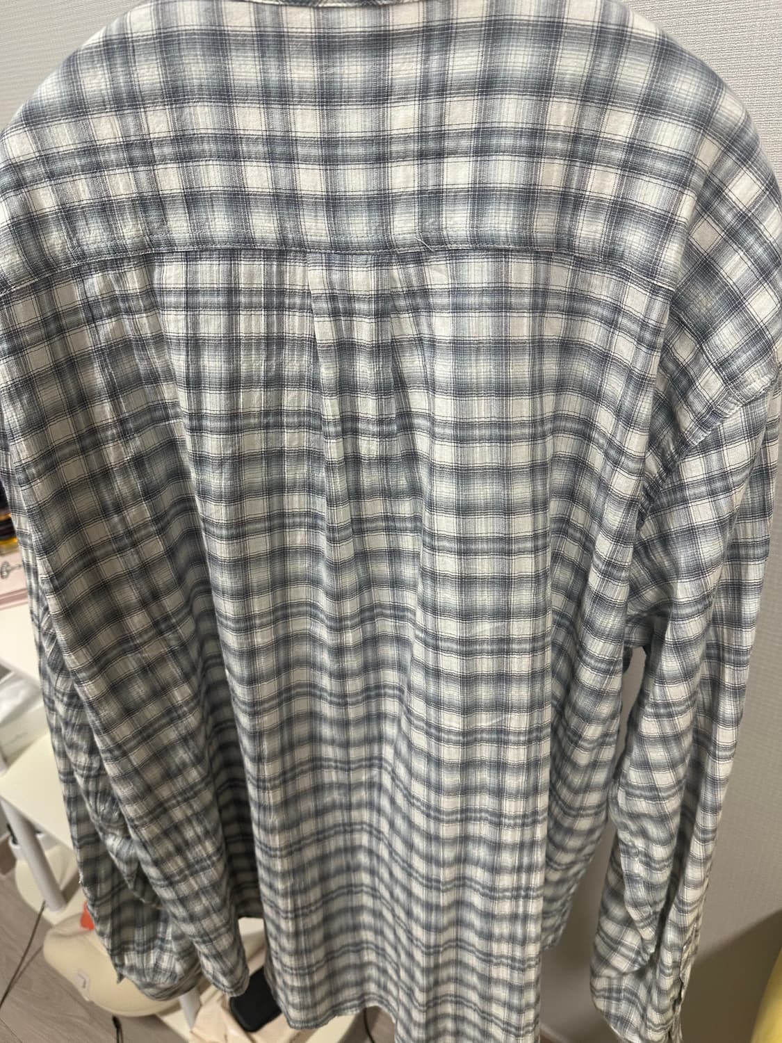 언더마이카 mu.37 베이직 체크셔츠 상품이미지4