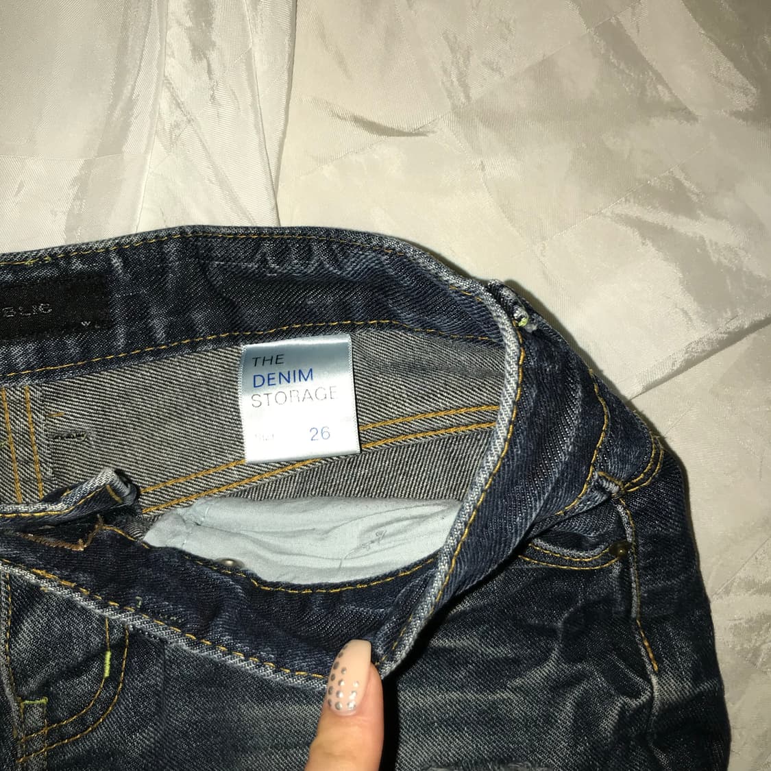 Vintage 빈티지 와투케 데님 갸루 핫팬츠 상품이미지5