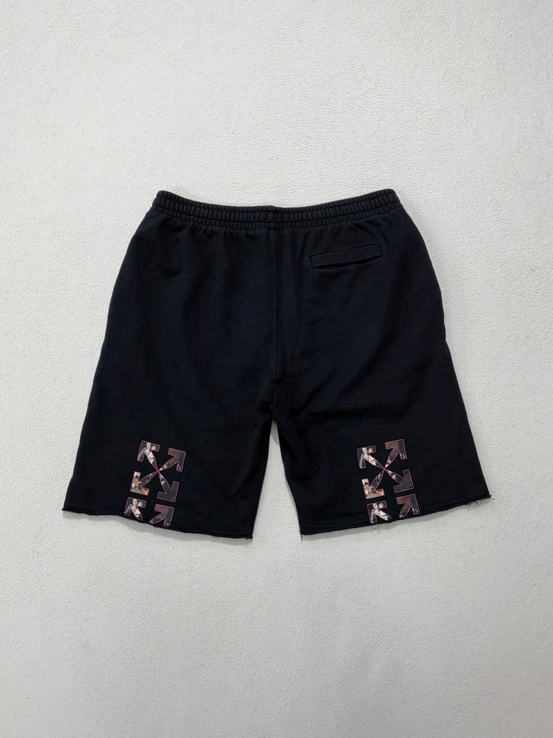 오프화이트 카라바지오 애로우 스웻 쇼츠 반바지 XL 상품이미지1