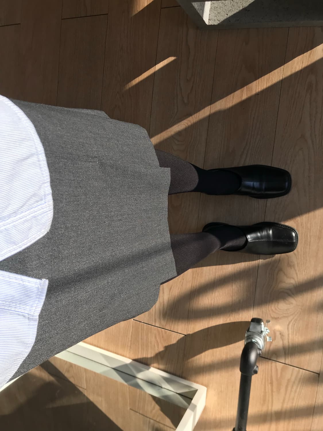 vintage charcoal skirt 상품이미지1