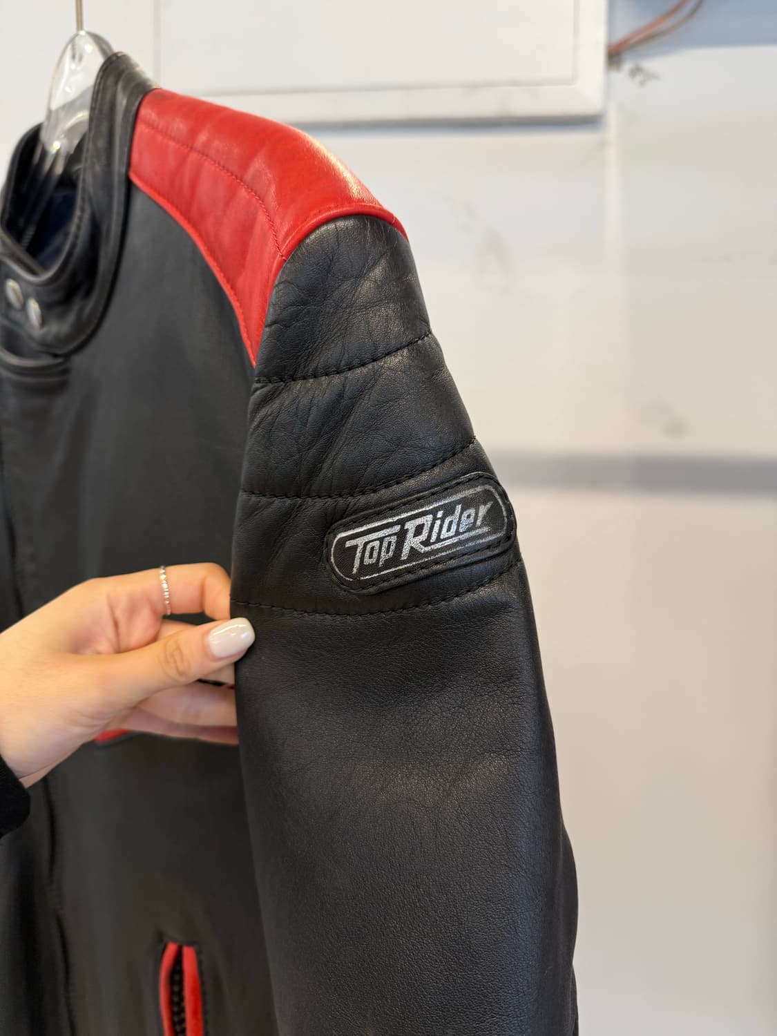 Top Rider Leather Jacket 상품이미지4