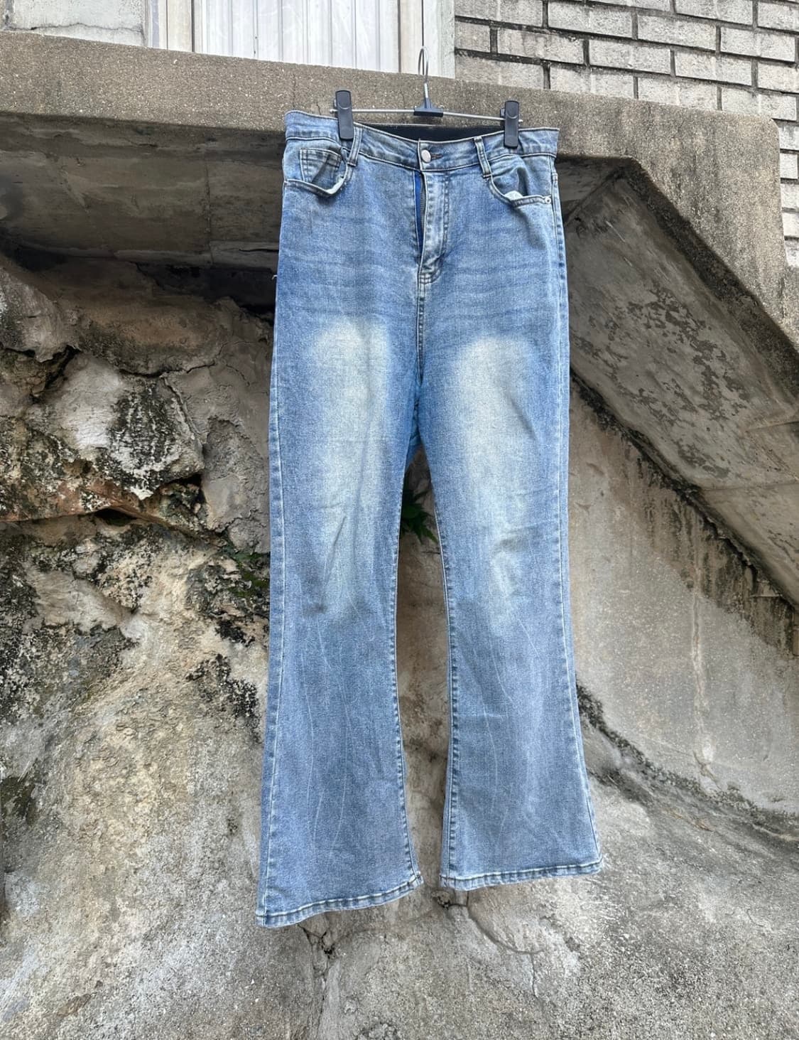 NONE vintage flare cut denim pants 상품이미지3