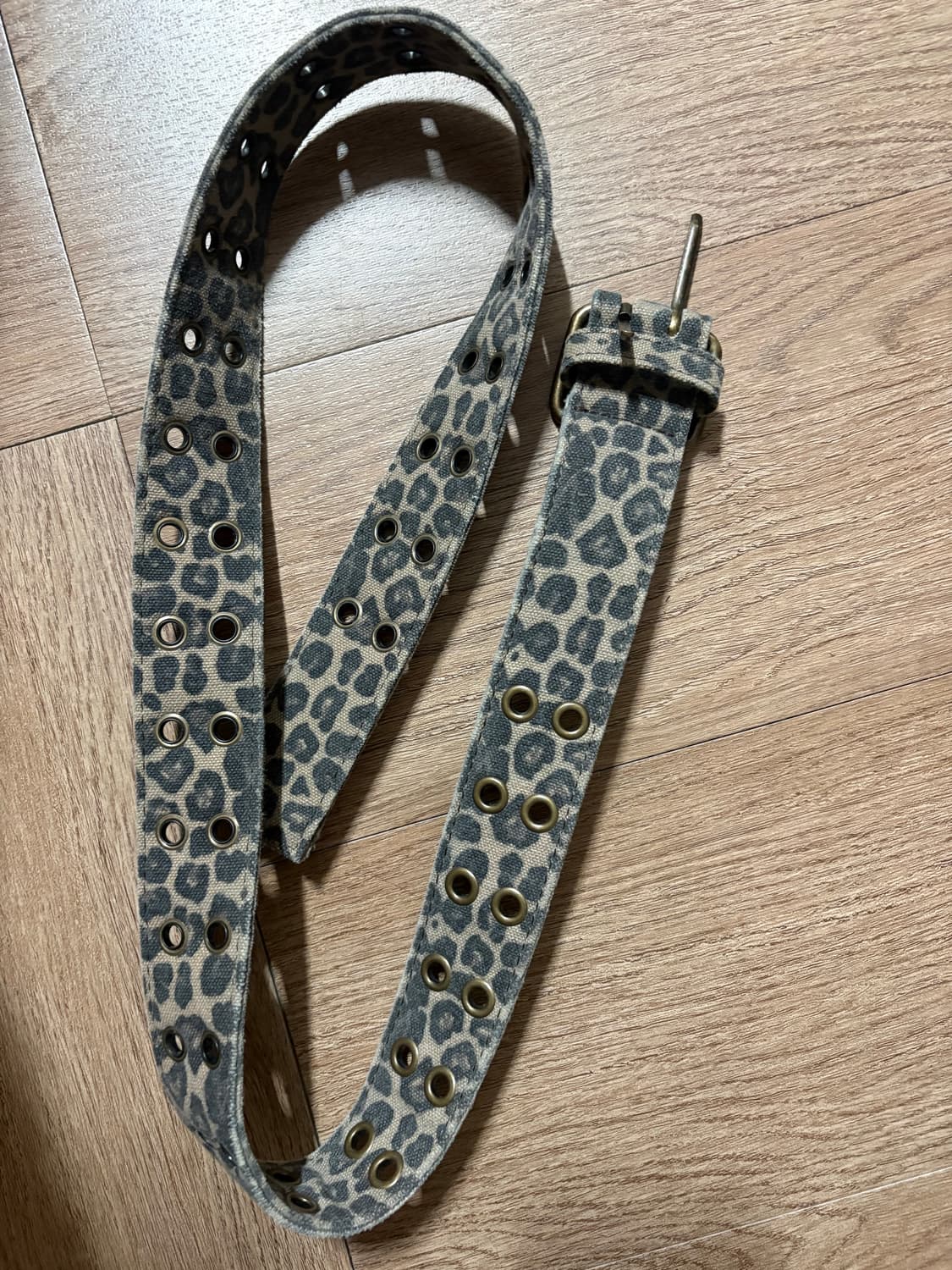 호주 glue 호피 무늬 벨트 상품이미지1