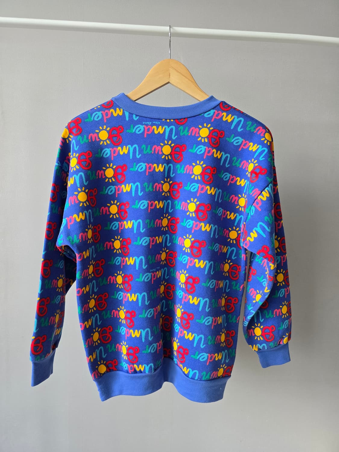 90s Ken Done 아트 프린트 호주산 기모 맨투맨 상품이미지5