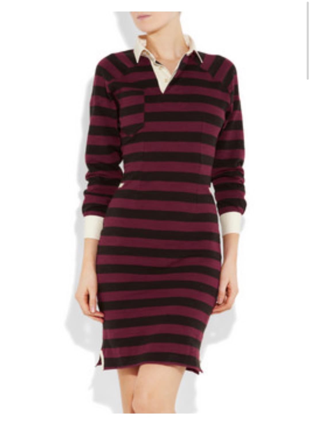 이자벨마랑 스트라이프 원피스 상품이미지1