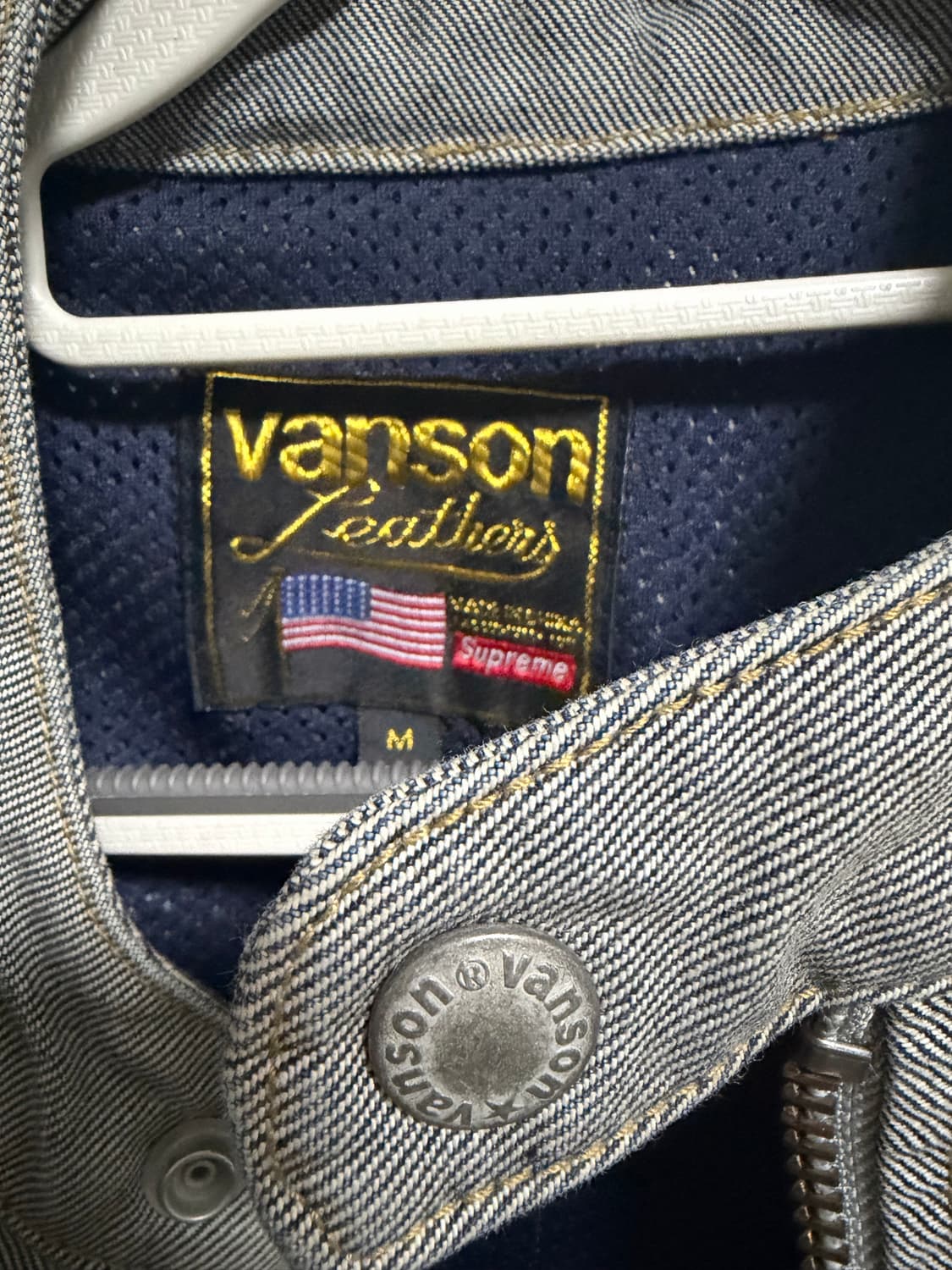 슈프림 데님 자켓 M 상품이미지5