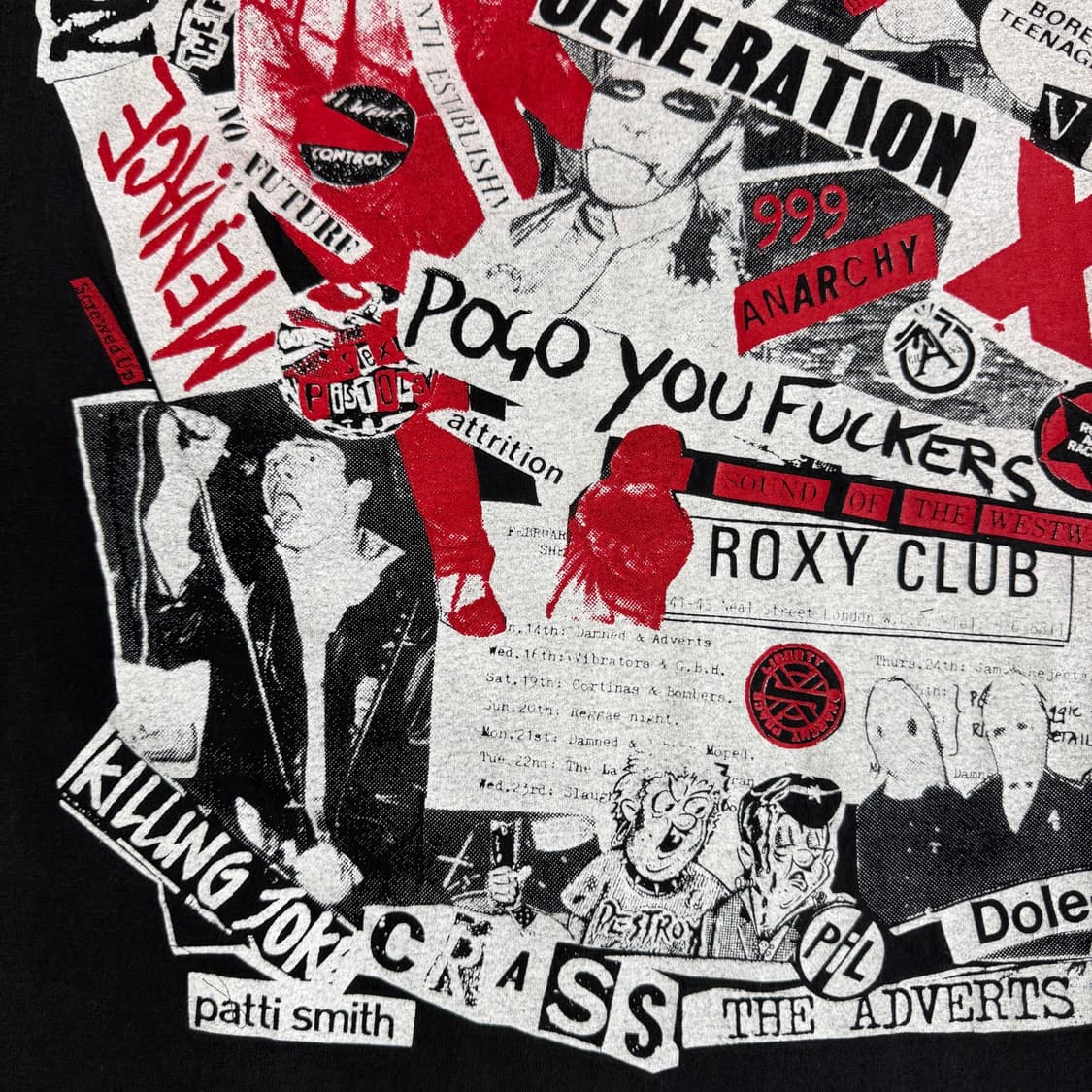 빈티지 90s Sex Pistols 섹스 피스톨즈 롱슬리브 티셔츠 상품이미지8