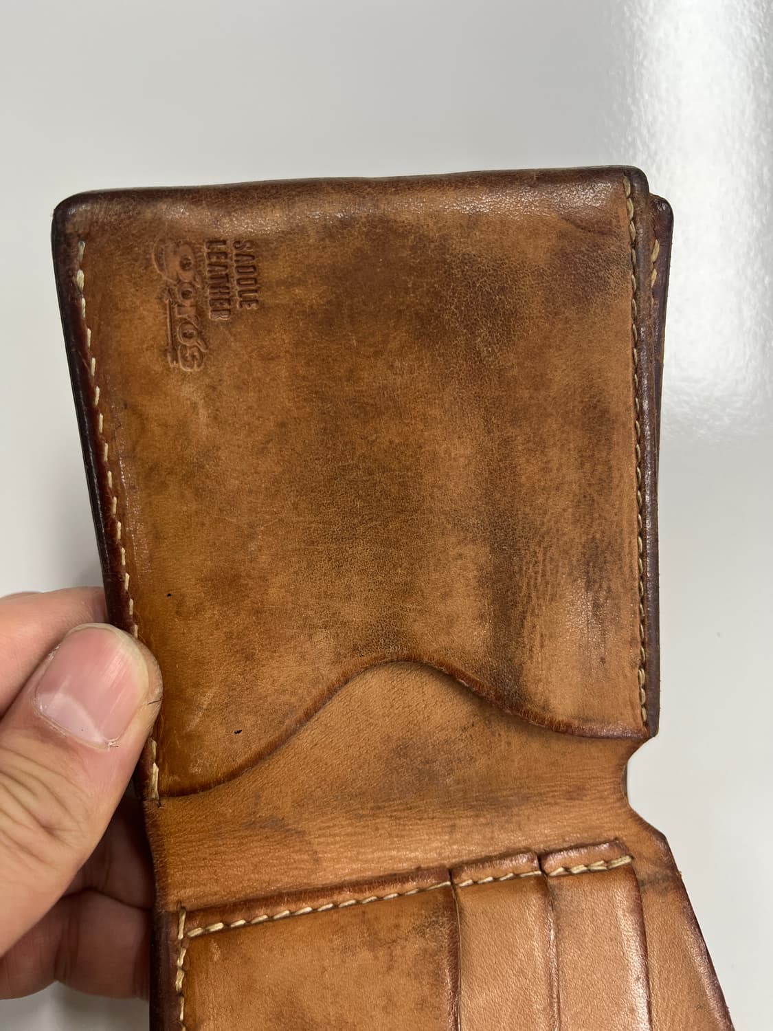 고로스 네츄럴 새들레더 콘초 신형 반지갑 상품이미지10