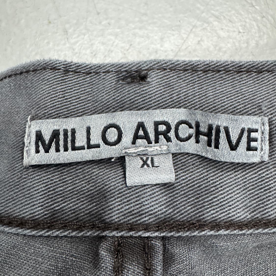 밀로 아카이브 멀티포켓 탄창 와이드 워싱 카고팬츠 상품이미지8