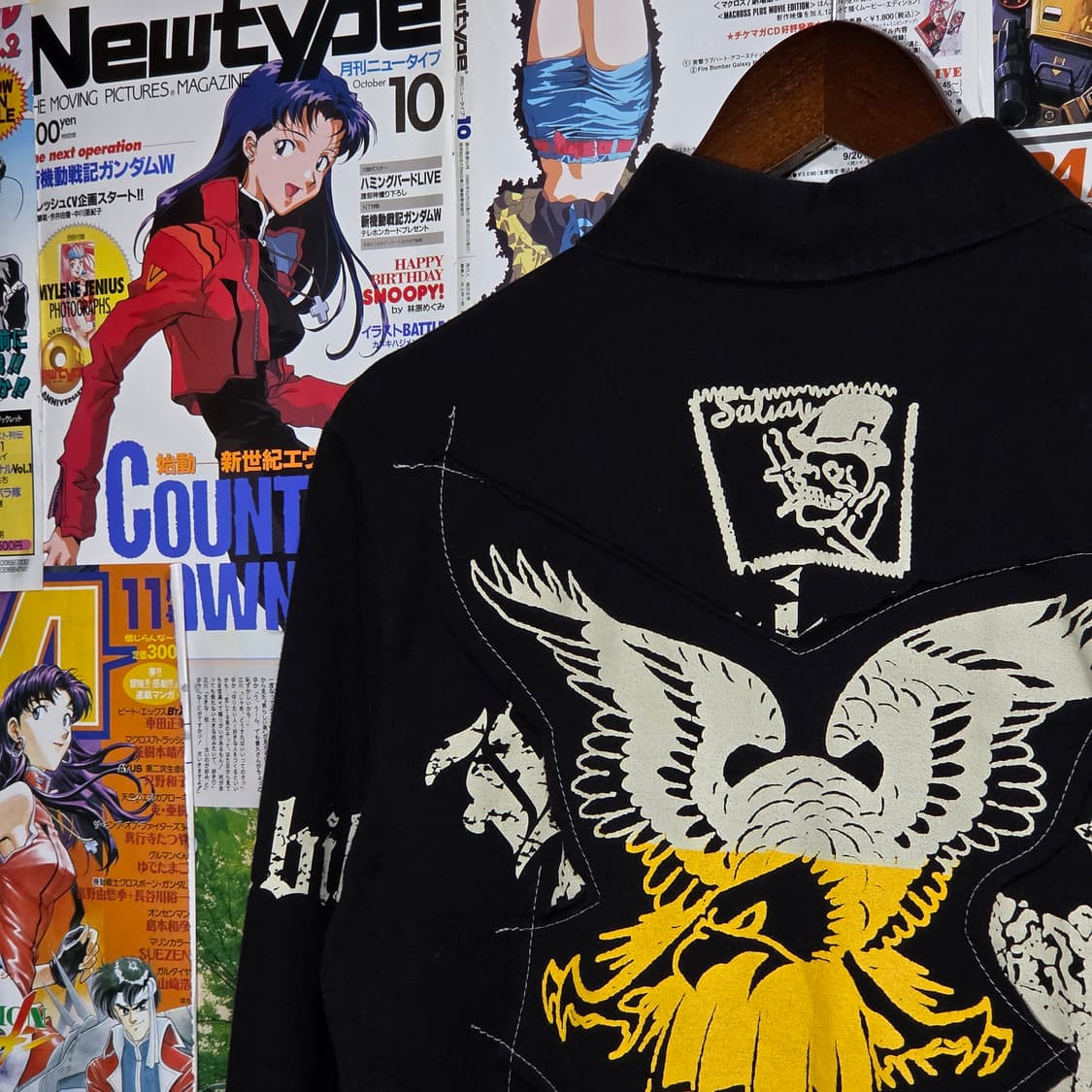 빈티지 펑크 프린팅 PK롱슬리브 상품이미지7