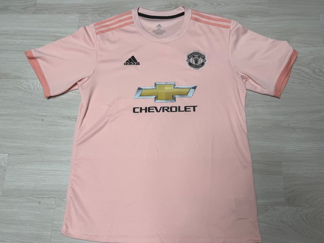 [XL] 아디다스 18-19 맨유 어웨이 노마킹 유니폼 상품이미지2