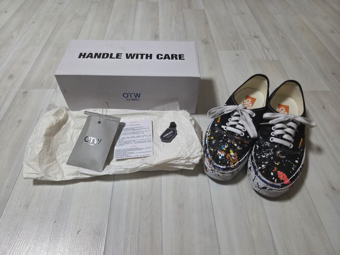 반스 x 갤러리 디파트먼트 OTW 어센틱 44 블랙 270 상품이미지1