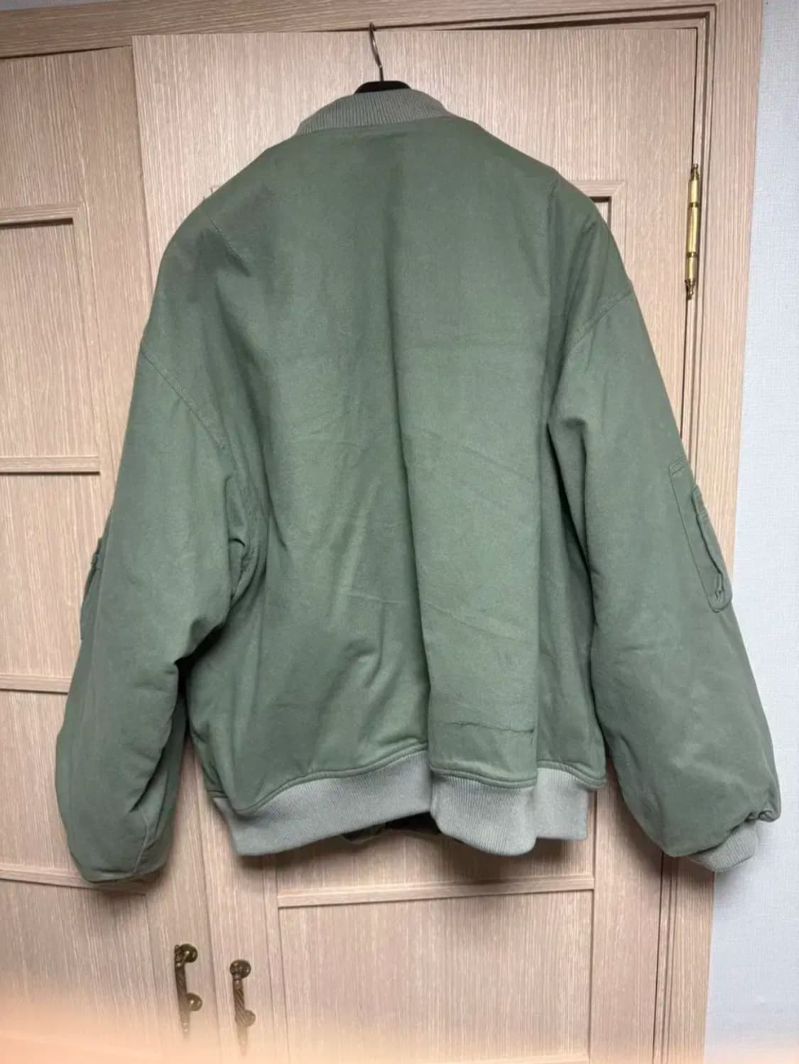 파아카이브 몰스킨 올리브 봄버 상품이미지2