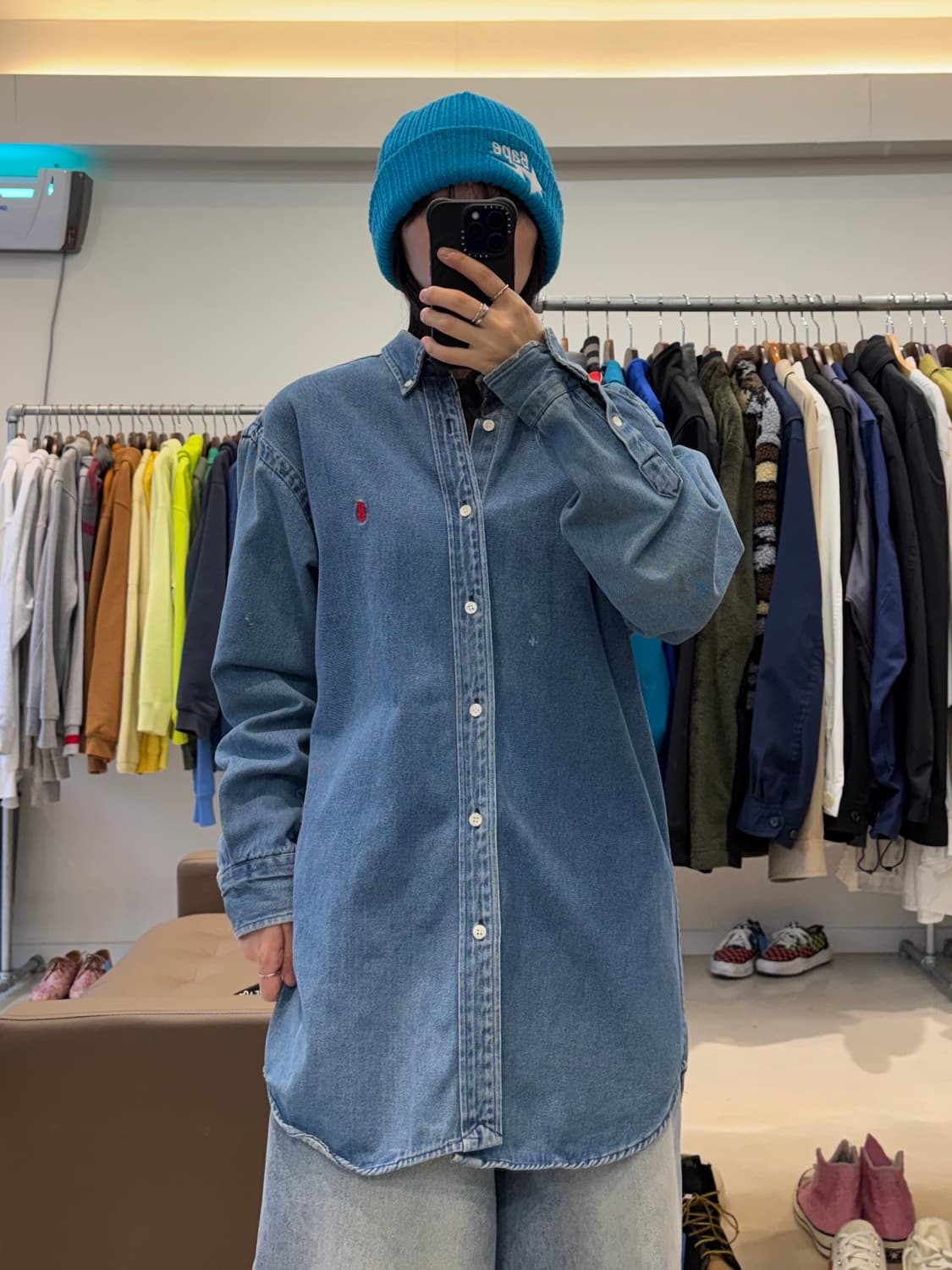 폴로 랄프로렌 데님 셔츠 상품이미지5