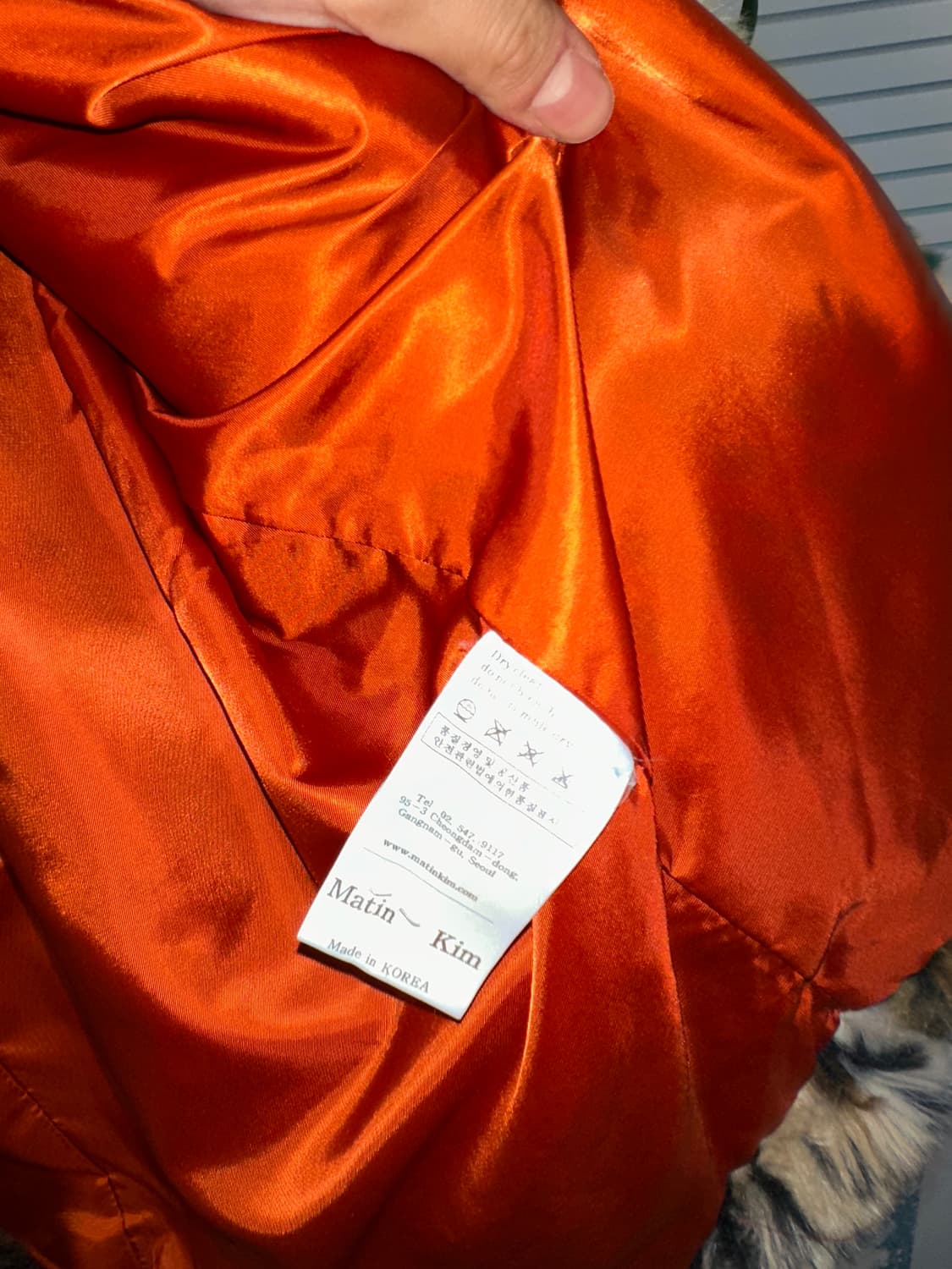 Matin kim  fur jk (os) y2k 상품이미지6