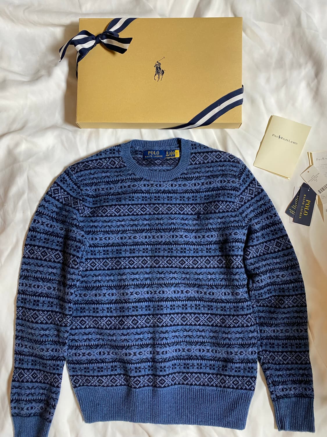 폴로 페어아일 니트 xs 사이즈 상품이미지6