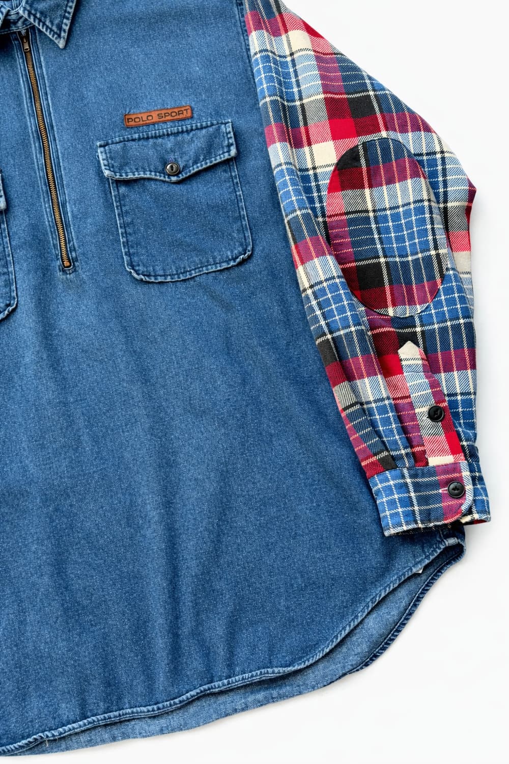 90s 폴로 랄프로렌 데님 셔츠 L 상품이미지5