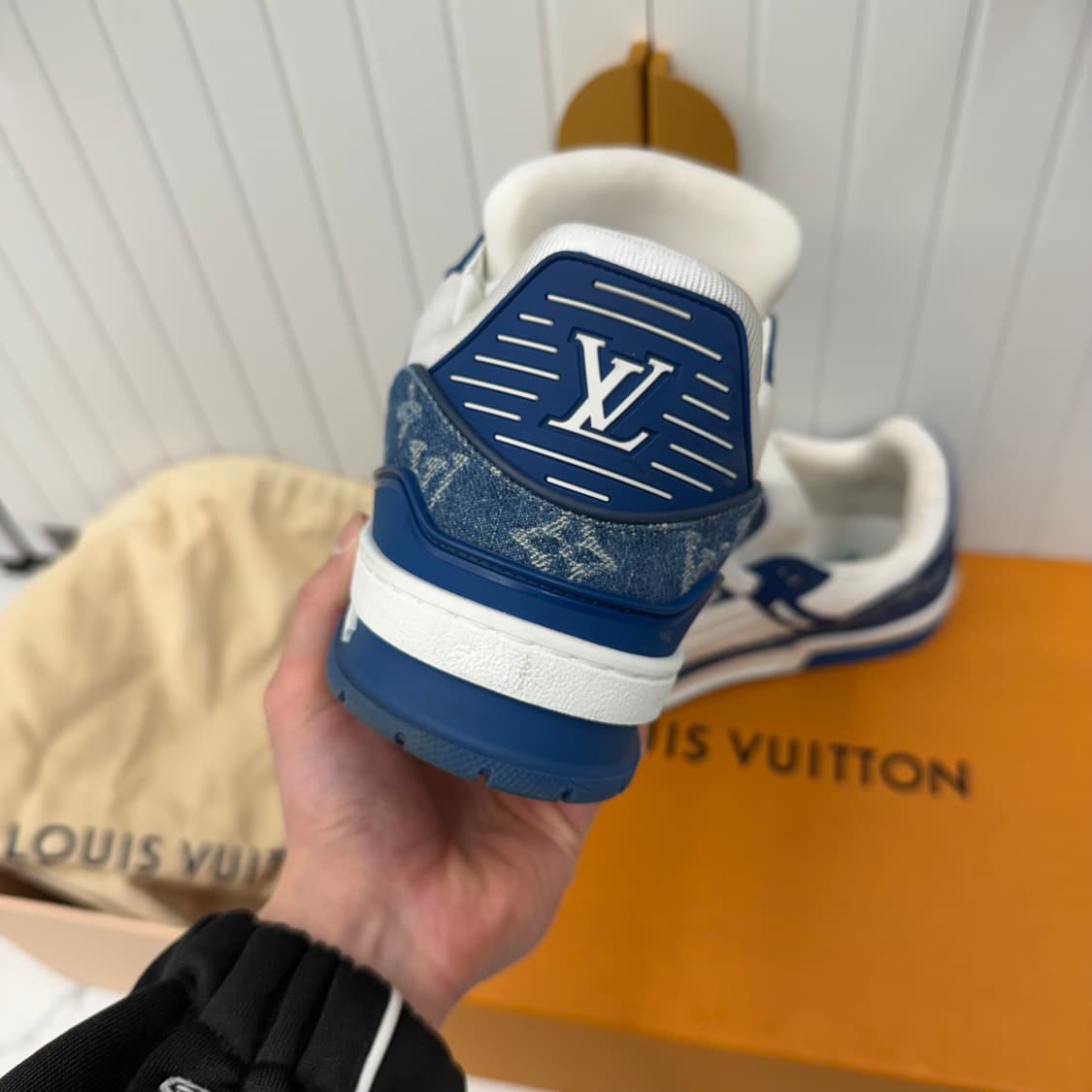 [7] 루이비통 트레이너 데님 스니커즈 상품이미지5