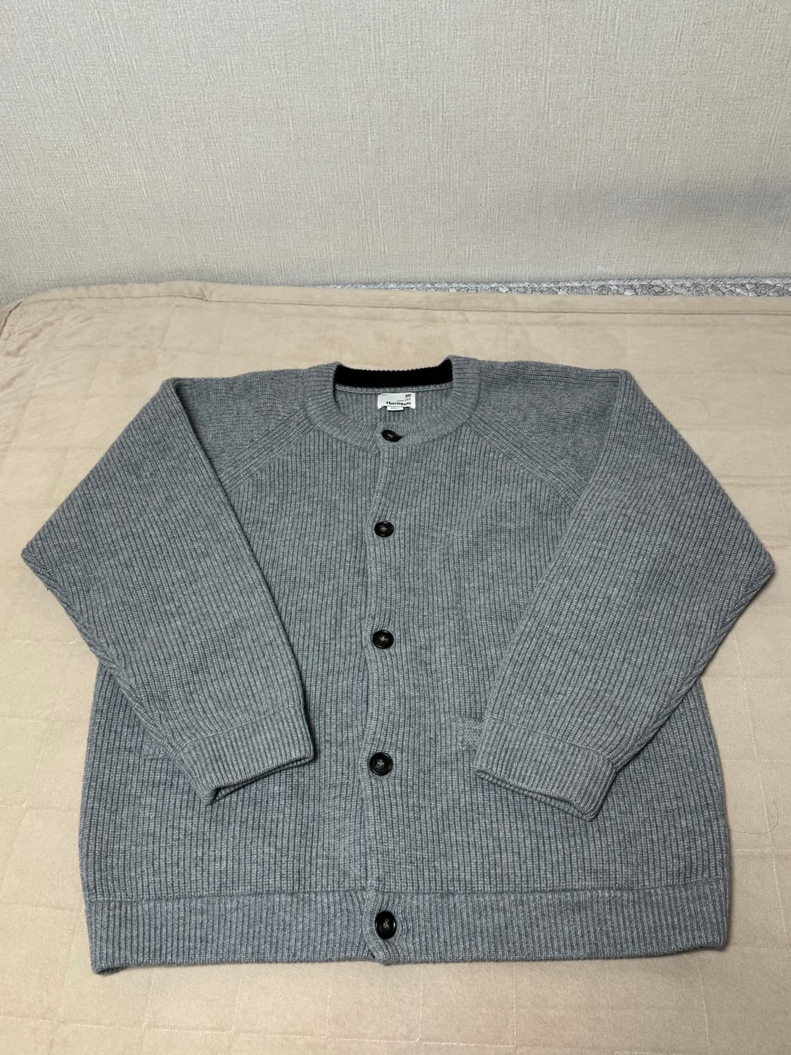 홀리선 아네트 가디건 그레이 L 상품이미지1