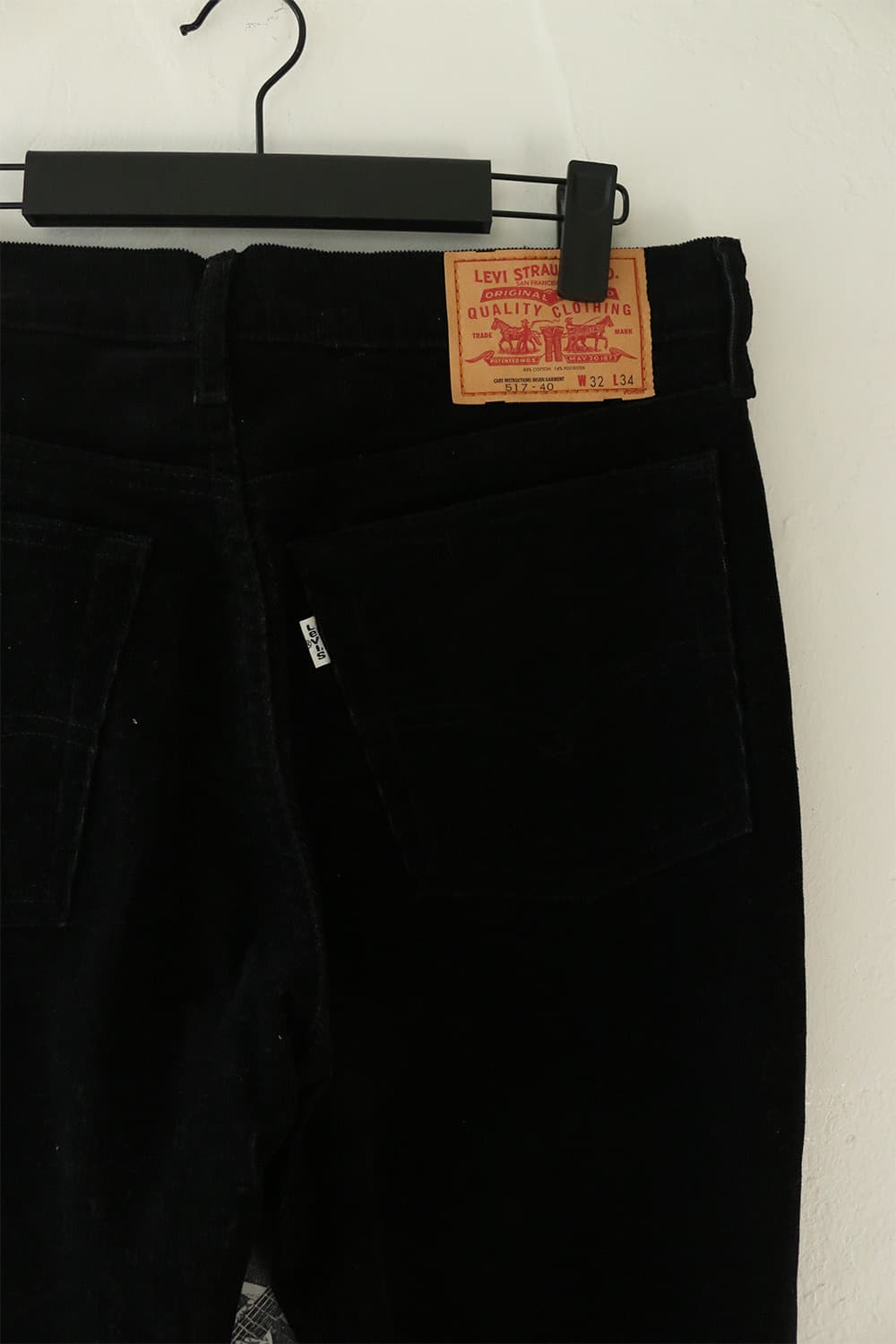 2000s 리바이스 517 블랙 코듀로이 팬츠 상품이미지6