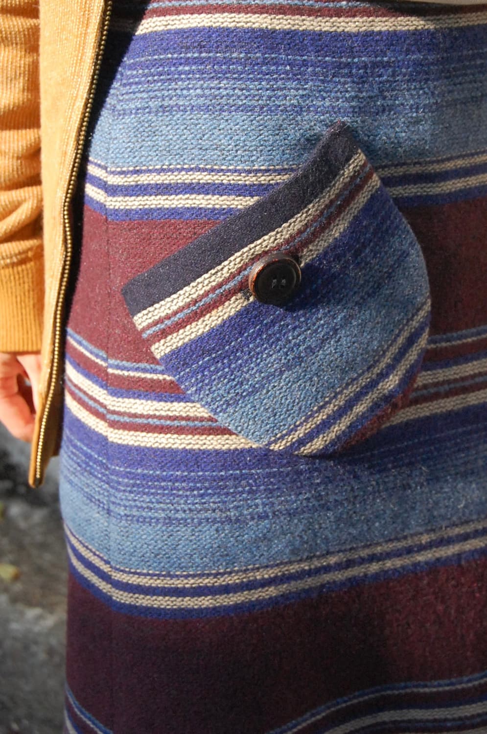 Catherine harnel wool wrap skirt 상품이미지3