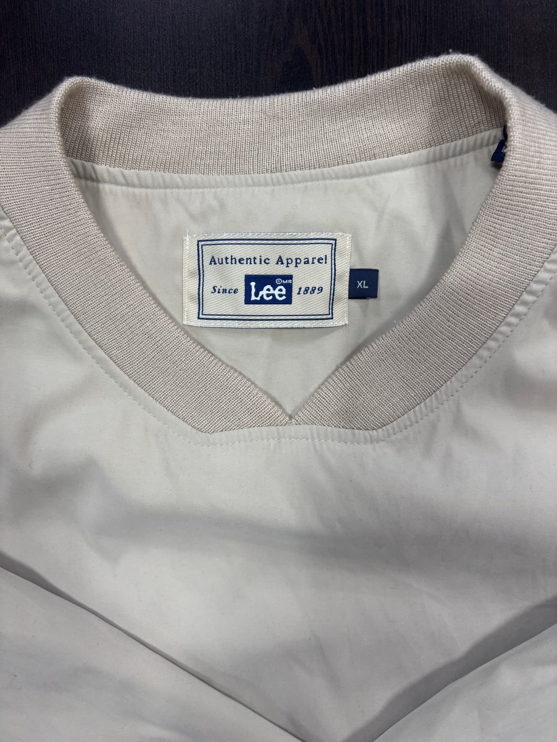 Lee 아이보리색 바람막이 XL 상품이미지3