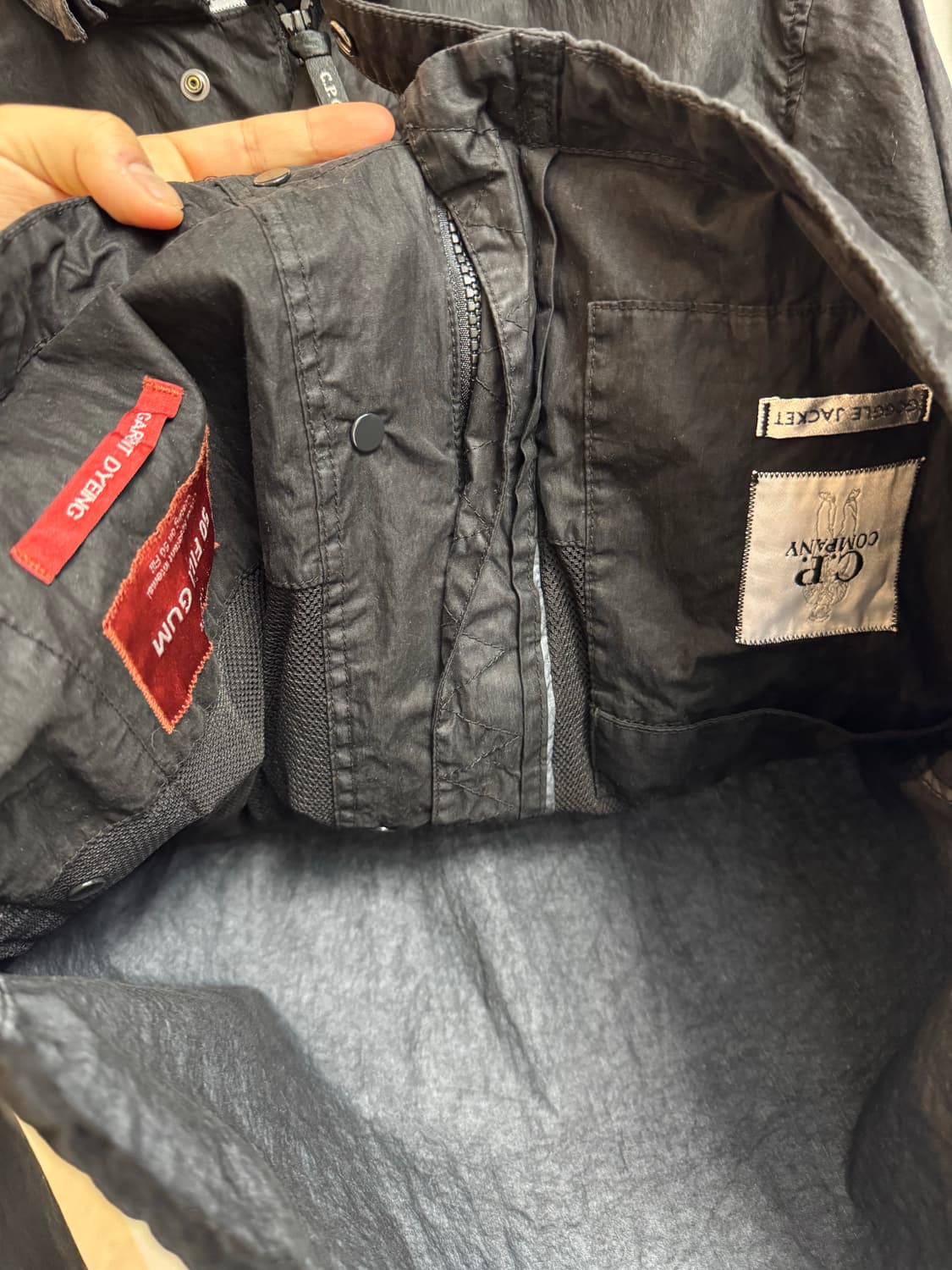 cp컴퍼니 50fili 고글 자켓 상품이미지6