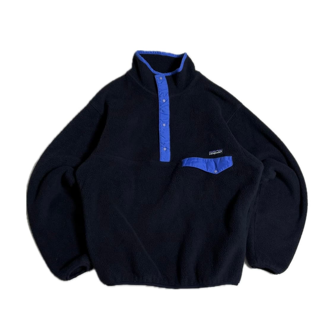90s 파타고니아 신칠라 블루 블랙 상품이미지1