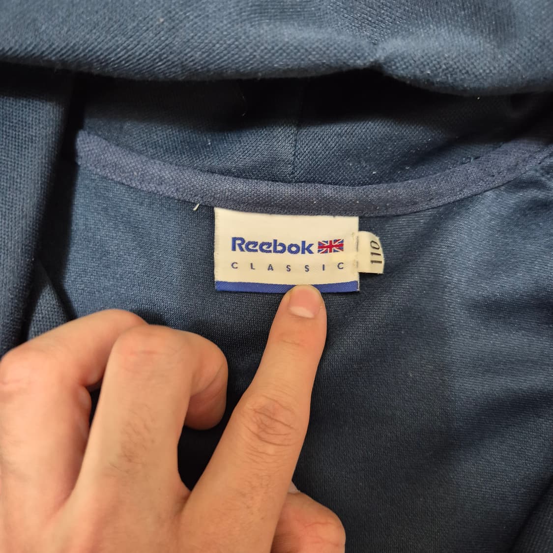 리복 클래식 잉글랜드 플래그 져지 후드집업 상품이미지6