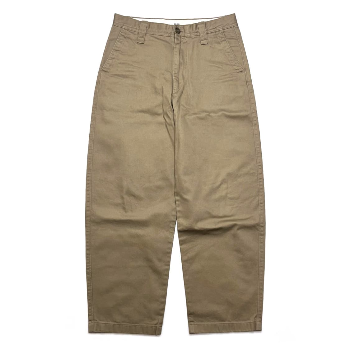 유니클로 와이드핏 치노 팬츠 (베이지) 상품이미지1
