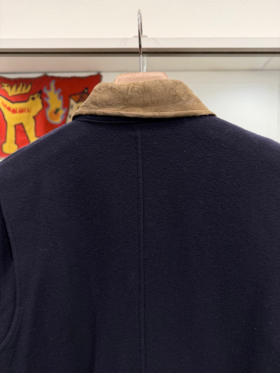 90-00s Pendleton 펜들턴 버진 울 하프 코트 상품이미지6