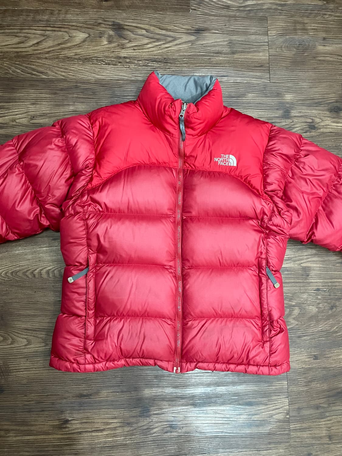 노스페이스 700 눕시 구스다운 푸퍼 패딩 레드 상품이미지3