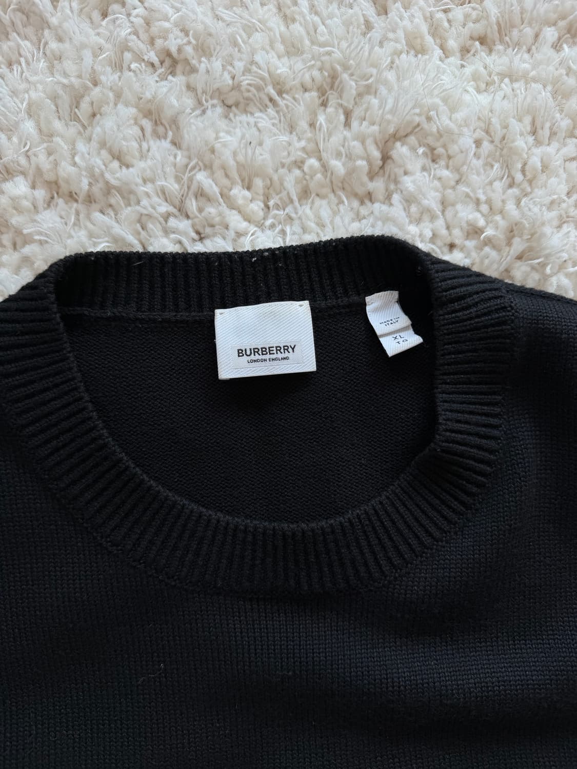 버버리 TB로고 니트 XL 상품이미지2