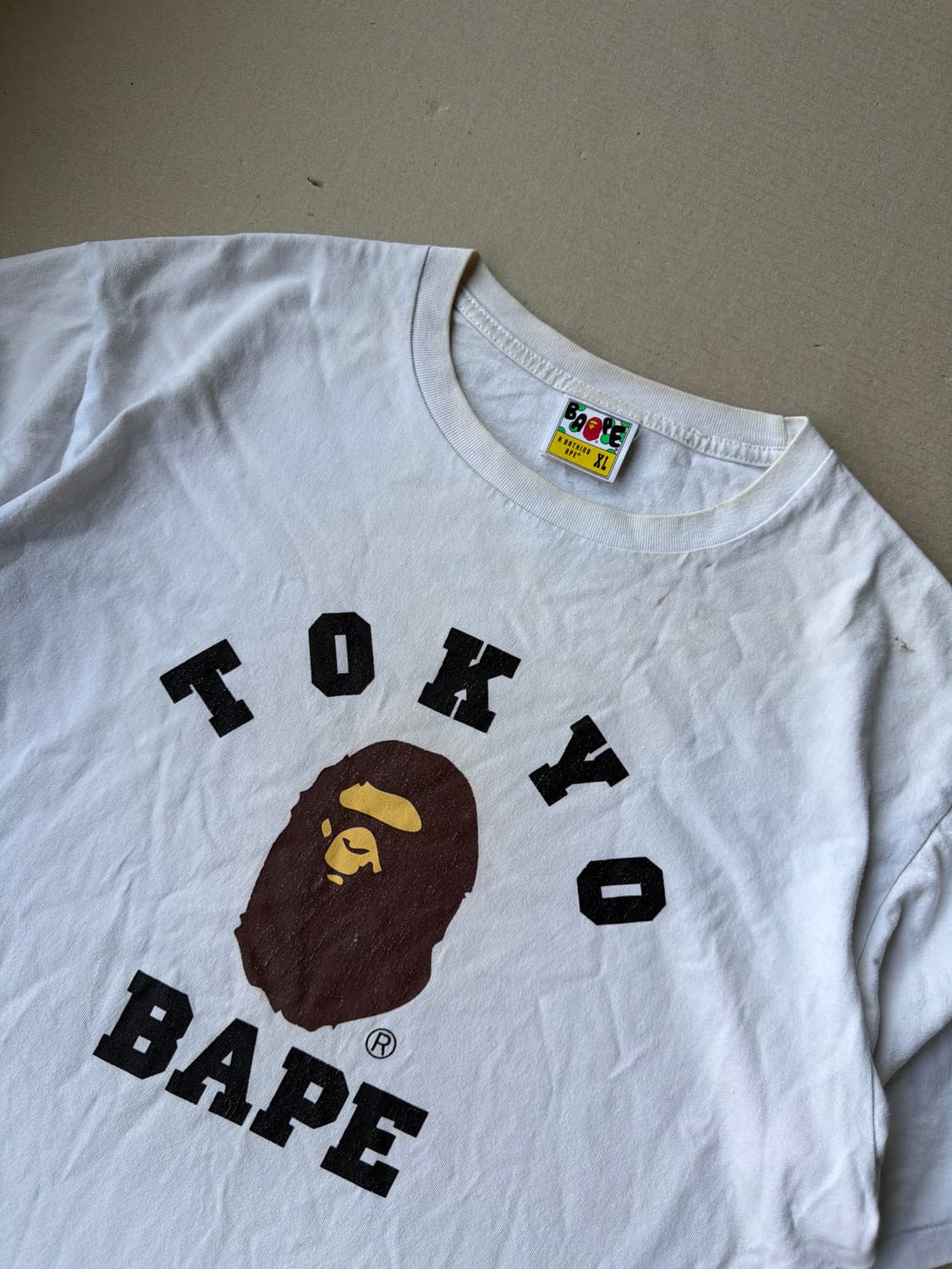 베이프 도쿄 컬리지 티셔츠 상품이미지2
