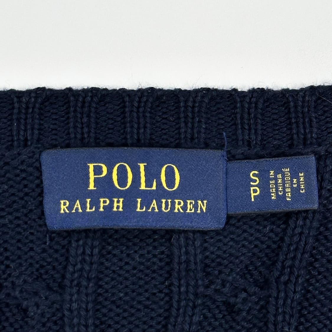 폴로 랄프로렌 포니 네이비 꽈배기 케이블니트 (S 여성추천) 상품이미지6