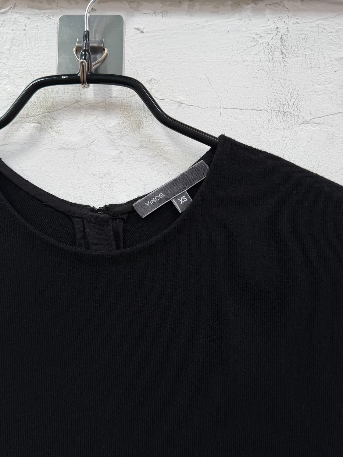 Vince 빈스 블랙 슬리브리스 비스코스 원피스 XS 상품이미지2