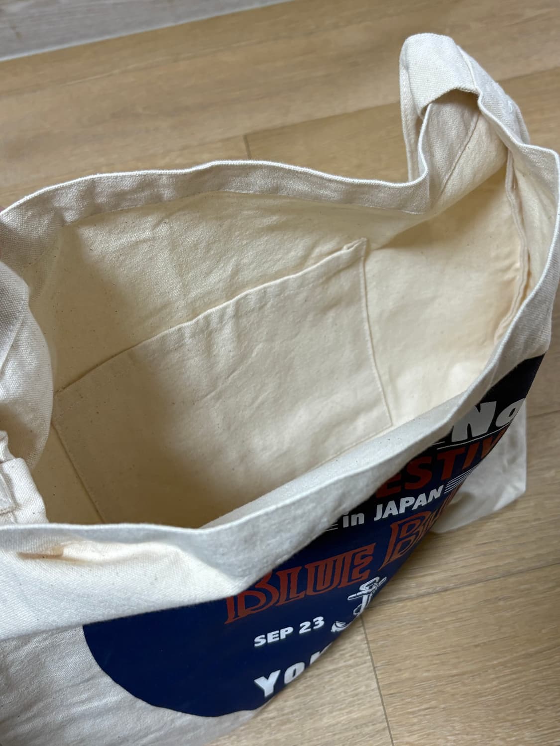 블루블루재팬 요코하마 재즈 페스티벌 한정 에코백 캐피탈 비즈빔 상품이미지2