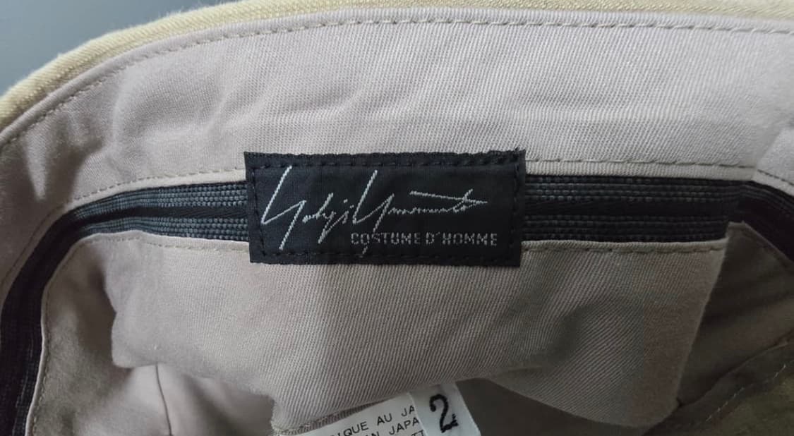 요지야마모토 치노팬츠 상품이미지2