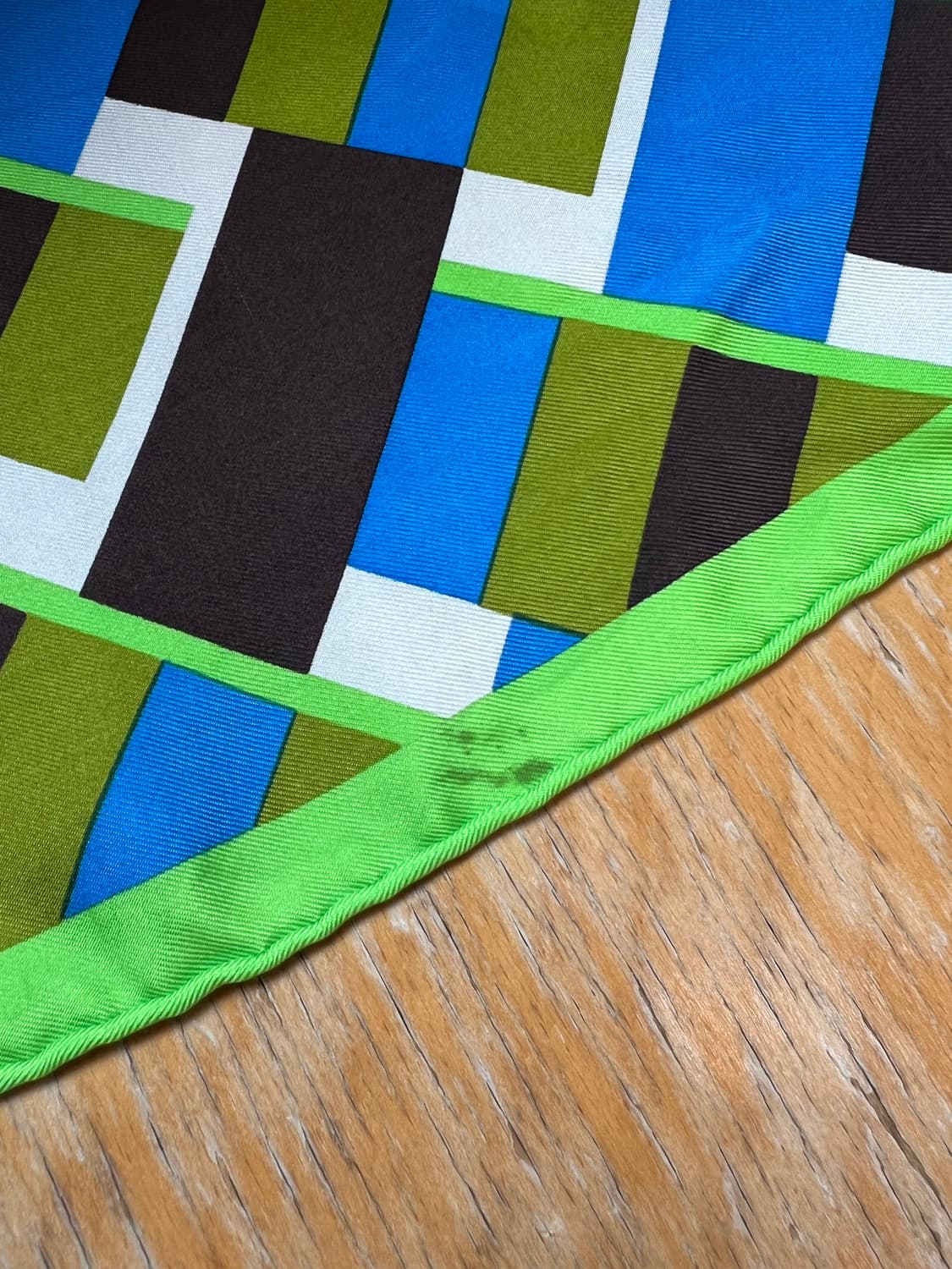 빈티지 디올 지오메트릭 실크 스카프 상품이미지5