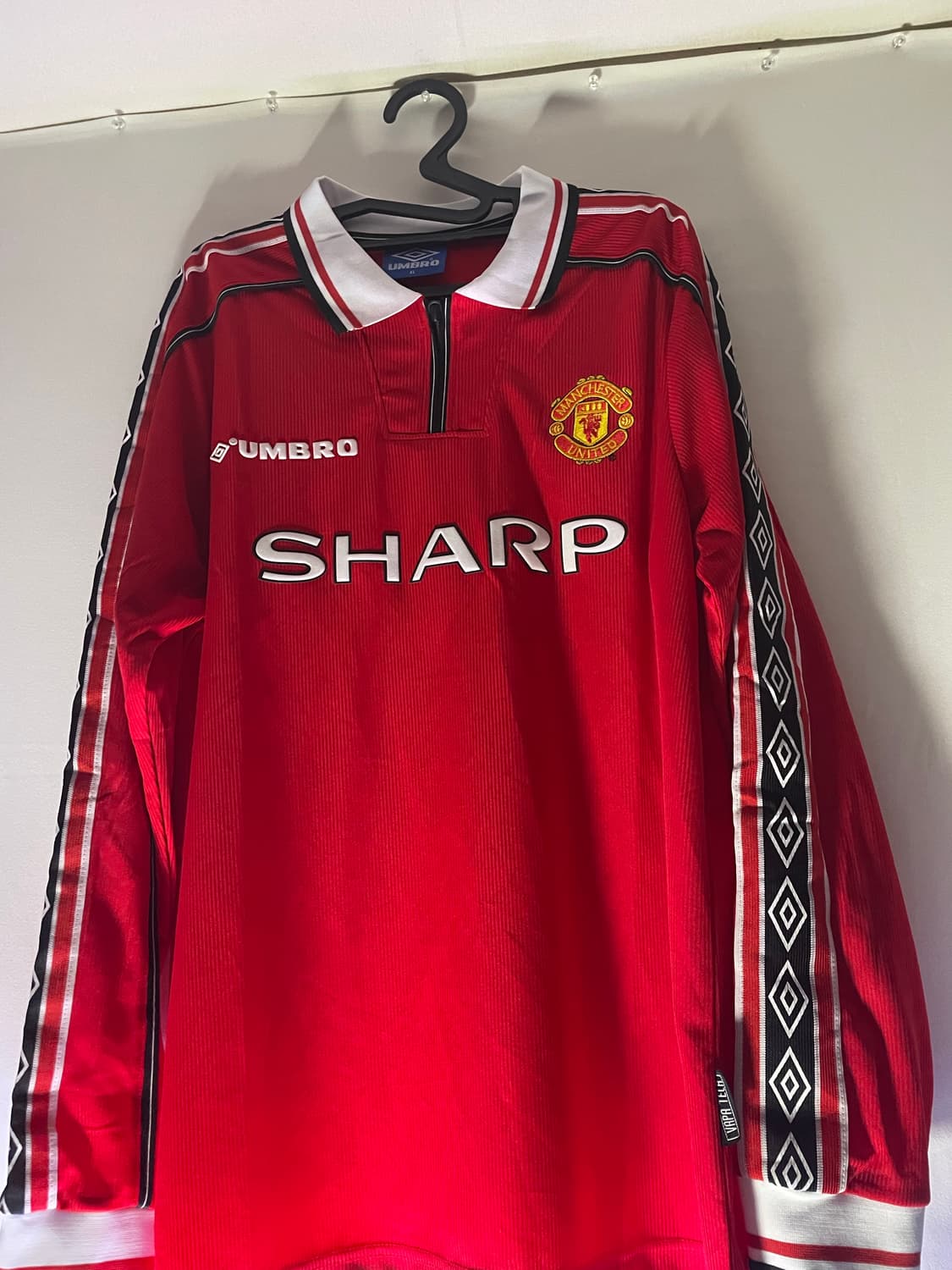 맨유 98-99 베컴 긴팔 유니폼 XL 상품이미지2