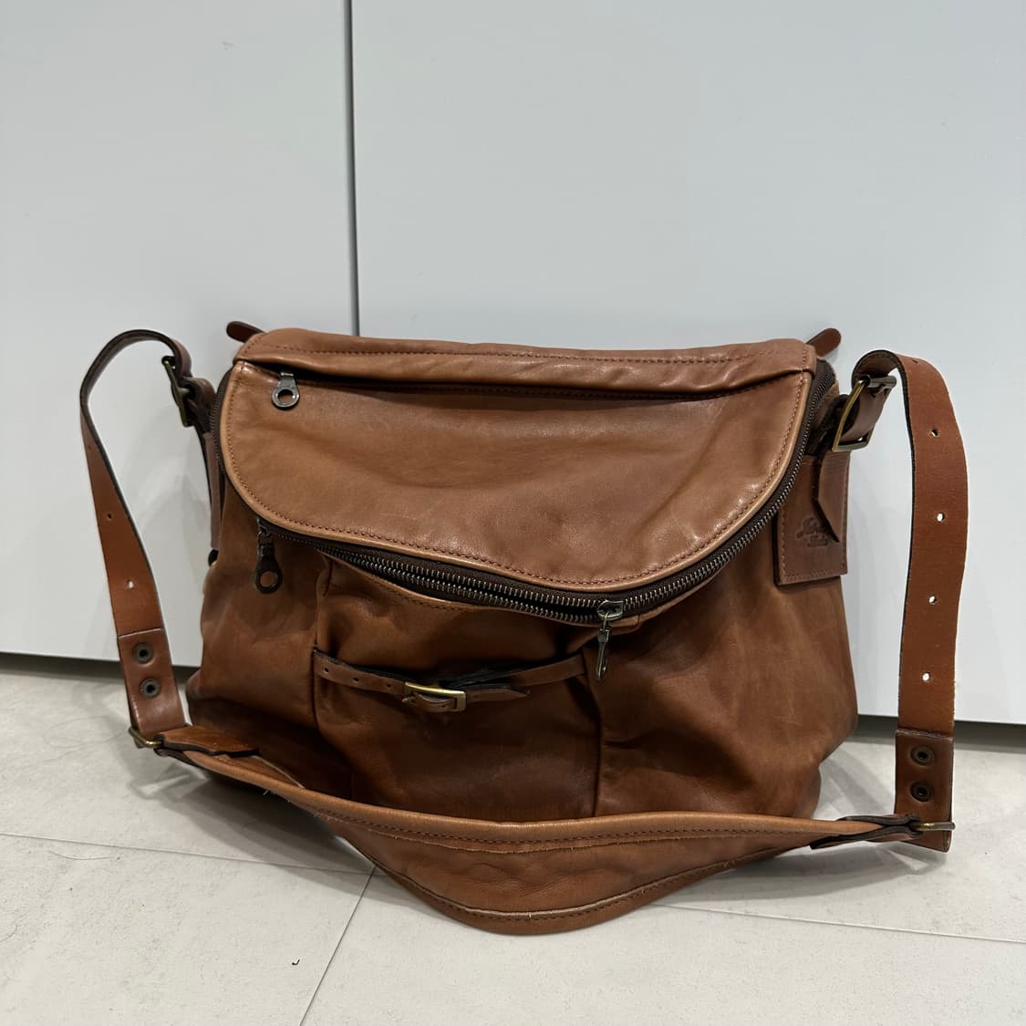 Jas mb riri지퍼 메일백 상품이미지10