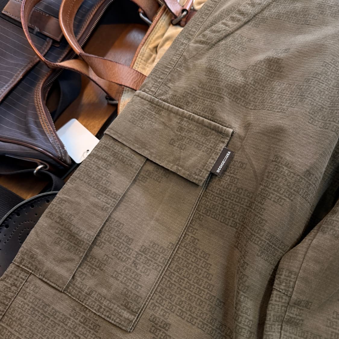 DC 슈즈 DC로고 립스탑 밀리터리 카고 팬츠 30 상품이미지3