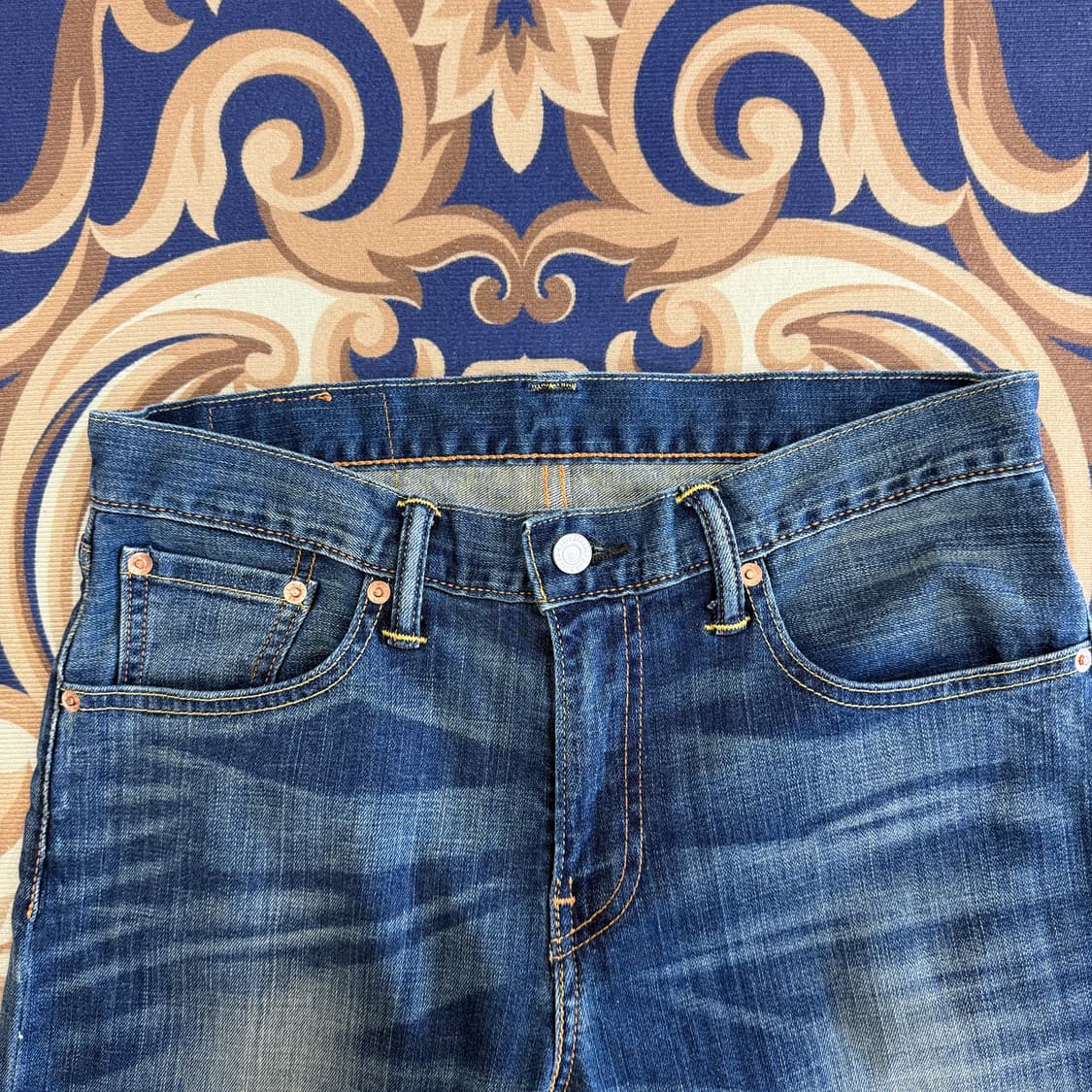 (30)리바이스 Levis 504 워싱 데님팬츠 상품이미지4