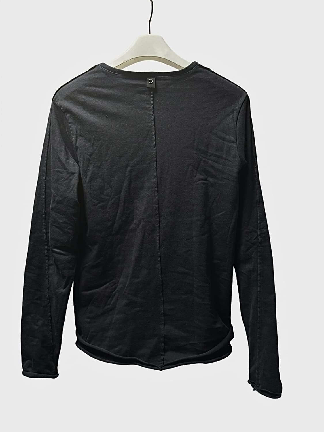 Wjk  브이넥 더블레이어드 컷앤소 m사이즈 블랙 상품이미지3