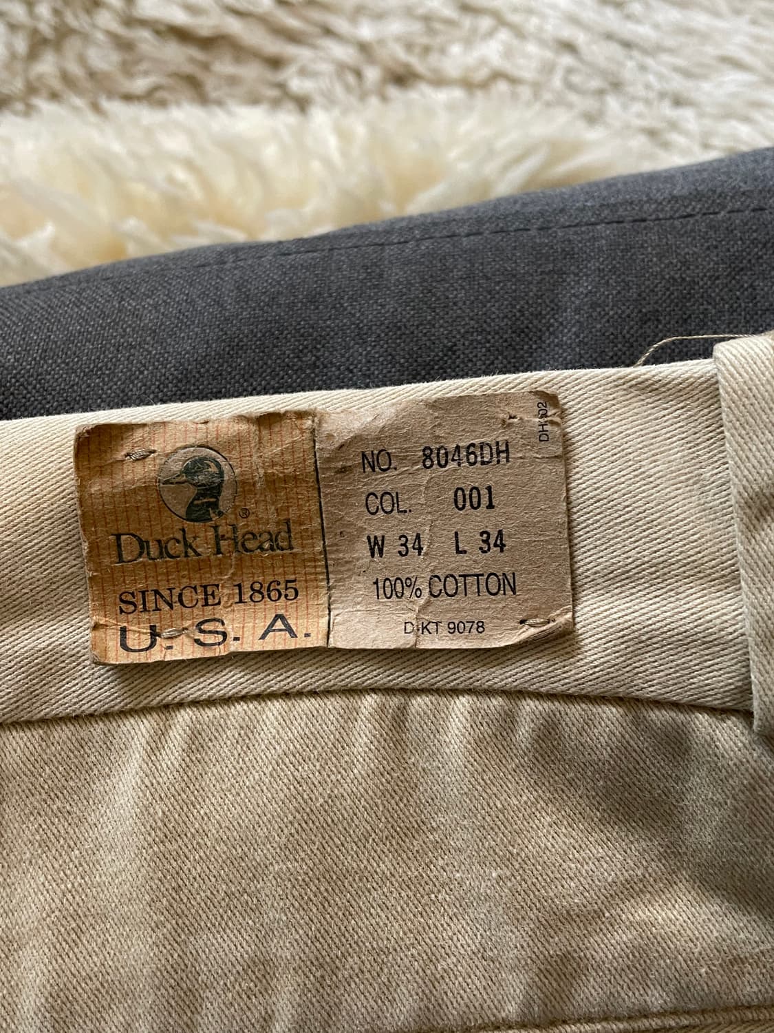 ( Duck Head) 덕 헤드 베이지 치노 팬츠 상품이미지4