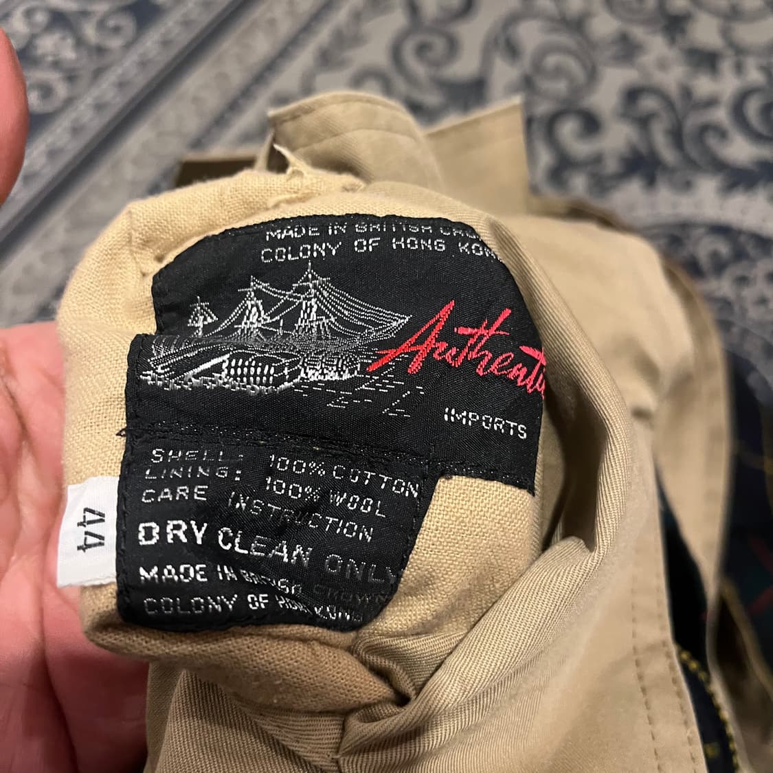 44 빈티지 리버서블 자켓/W2363 상품이미지5