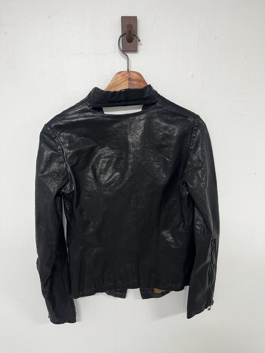 [o/s] 코르티스st 빈티지 램스킨 가죽자켓 상품이미지2