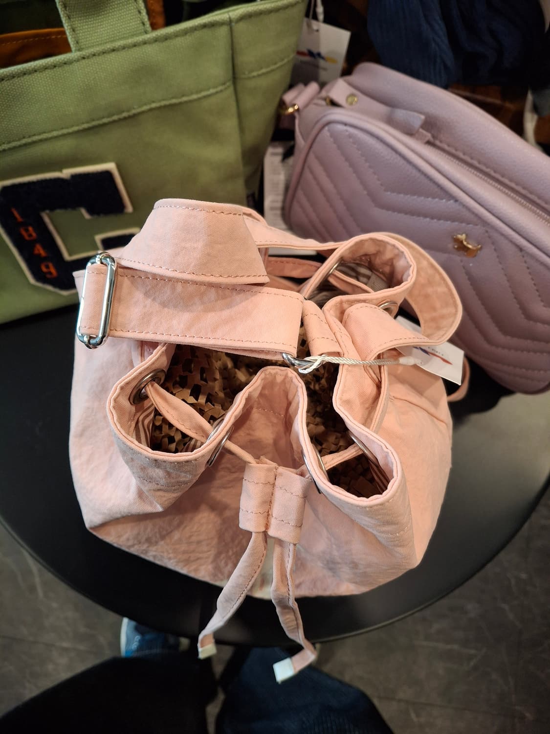 (마지막특가) 캉골 버킷백 핑크 상품이미지3