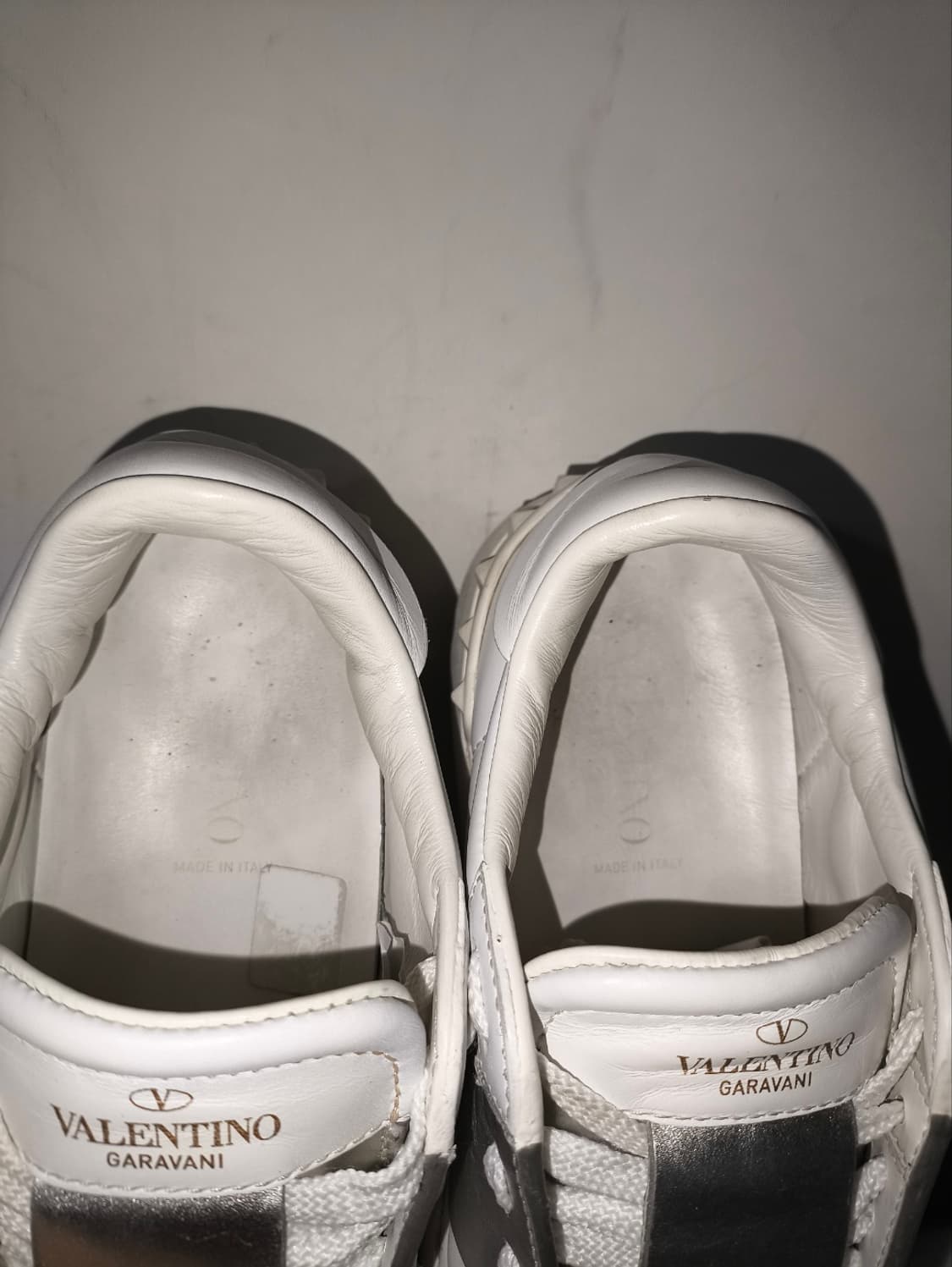 35 220mm 발렌티노 히든 오픈 메탈릭 스니커즈 상품이미지6